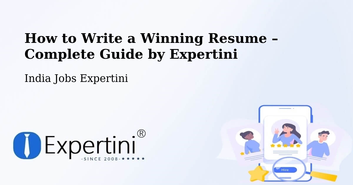 Resume Writing Guide for Job Seekers – Alwar - Alwar, India Jobs Expertini